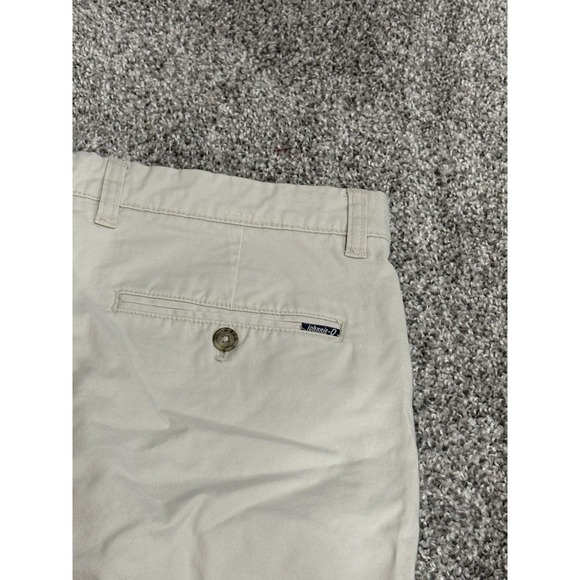 johnnie-O Other - Johnnie-O Mens Chino Shorts Stone Beige Flat Front Stretch Cotton JMSH1400 36